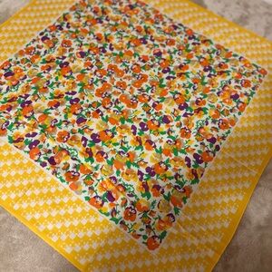 Floral Patterned Scarf